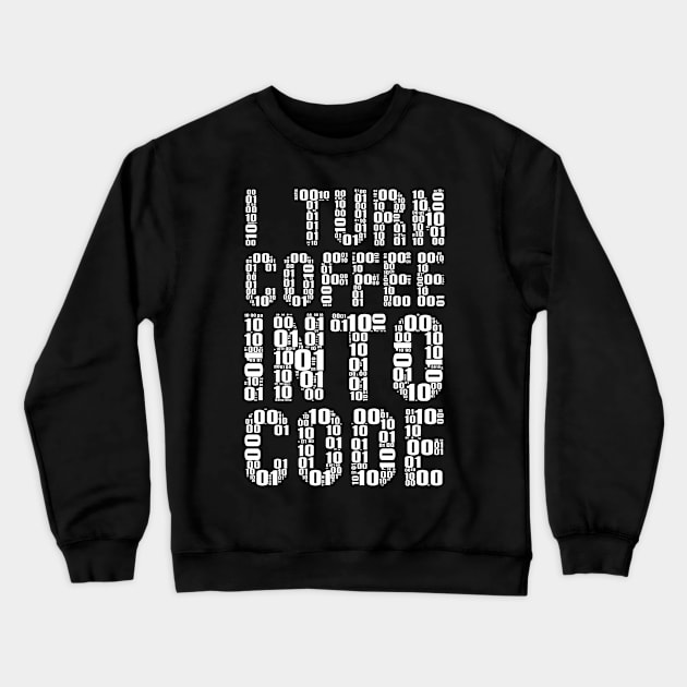 funny saying motivational quote for programer It's In My DNA Crewneck Sweatshirt by jodotodesign